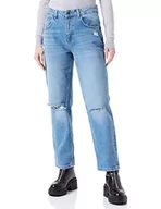 Spodnie damskie - Sisley Jeansy damskie, Jasnoniebieski denim 901, 29 - miniaturka - grafika 1