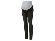 Spodnie ciążowe - esmara® Jeansy ciążowe z bawełną, Skinny Fit (czarny denim, 38) - miniaturka - grafika 1