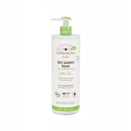 Kosmetyki kąpielowe dla dzieci - Delikatny żel myjący dla niemowląt 2 w 1, 400 ml Alphanova Bebe Bio - miniaturka - grafika 1