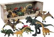 Figurki dla dzieci - Dinozaury 10szt - Leantoys - miniaturka - grafika 1