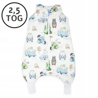 Śpiworki dla dzieci - Śpiworek z nogawkami 86-104 M Całoroczny WZORY! - miniaturka - grafika 1