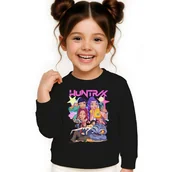 Bluzy dla dziewczynek - BLUZA DZIECIĘCA KPOP DEMON HUNTERS HUNTRIX 146-152 BAWEŁNIANA JAKOŚĆ - miniaturka - grafika 1