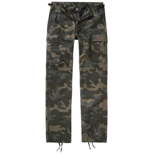 Spodnie Bojówki Damskie BRANDIT Cargo BDU Rip-Stop - Dark Camo - Odzież taktyczna i umundurowanie - miniaturka - grafika 1