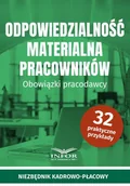 E-booki - poradniki - Odpowiedzialność materialna pracowników. Obowiązki pracodawcy - miniaturka - grafika 1