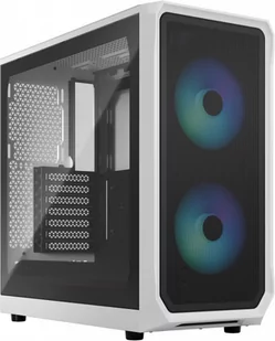 Fractal Design Focus 2 RGB White TG Clear Tint, tower case (Kolor: BIAŁY, tempered glass) - Obudowy komputerowe - miniaturka - grafika 1