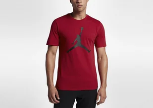Nike Air Jordan Sportswear Brand 6 Tee Gym Red - Koszulki męskie - miniaturka - grafika 1