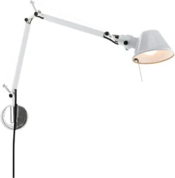 Artemide - Tolomeo Micro Parete Lampa Ścienna Biała Artemide - Lampy ścienne - miniaturka - grafika 1