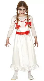 Fiesta Guirca Besessense lalka annabelle Halloween kostium dzieci dziewczynki, czarny - Stroje karnawałowe - miniaturka - grafika 1