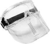 Okulary ochronne - SAFETY GLASSES WITH FACE SHIELD SILVER - miniaturka - grafika 1