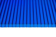 Szklarnie ogrodowe - Poliwęglan komorowy 500x700 niebieski 6 mm - miniaturka - grafika 1