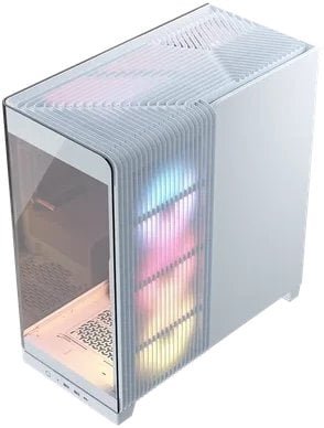 Corsair 4500X LX-R RGB Tempered Glass Mid-Tower, White Midi Tower Biały CC-9011317-WW