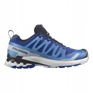 Buty sportowe męskie - Buty Salomon Xa Pro 3D V9 Ibiza Blue Niebieski 44 2/3 - miniaturka - grafika 1