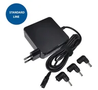 Adaptery i przejściówki - Extra Digital AS65CUNI adapter zasilający/ inwentor Wewnętrzna 65 W Czarny AS65CUNI - miniaturka - grafika 1