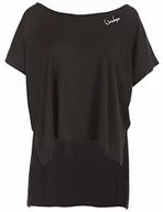 Koszulki i topy damskie - WINSHAPE Winshape damska koszulka Winshape damska Ultra lekka modna koszulka Mct010, Winshape Dance, stylowa, fitness, czas wolny, sport, joga, trening czarny czarny X-L MCT010-SCHWARZ-XL - miniaturka - grafika 1