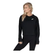 Bluzy damskie - NIKE Damska bluza W Nsw Tch Flc Crew - miniaturka - grafika 1
