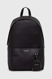 Calvin Klein plecak męski kolor czarny duży gładki K50K511846 - Plecaki - miniaturka - grafika 1