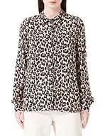 Bluzki damskie - VERO MODA Bluzka damska, Irlandzki kremowy/Aop:Dina, XS - miniaturka - grafika 1
