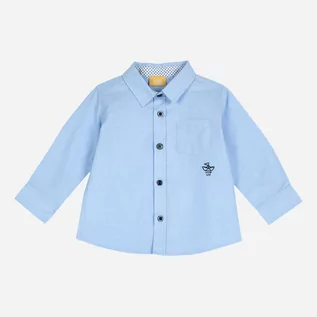 Bluzki dla chłopców - Koszula Chicco 090.54524-021 92 cm Jasno Jasnoniebieska (8054707685093) - grafika 1