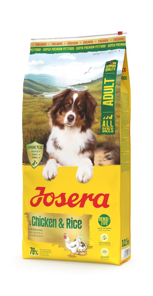 Karma dla psa JOSERA Adult Medi/Maxi Chicken & Rice z kurczakiem i ryżem 12.5 kg