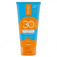 Balsamy i kremy do opalania - Lirene Emulsja nawilżająca SPF30 90 ml - miniaturka - grafika 1
