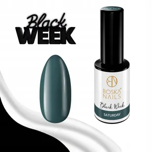 Lakier hybrydowy Black Week Saturday no 514 Boska Nails 6 ml - Lakiery hybrydowe Lakier hybrydowy Black Week Saturday no 514 Boska Nails 6 ml - Lakiery hybrydowe - miniaturka - grafika 1
