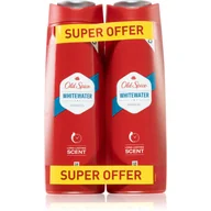 Żele pod prysznic dla mężczyzn - Old Spice Whitewater - Żel pod prysznic dla mężczyzn 2x400 ml - miniaturka - grafika 1