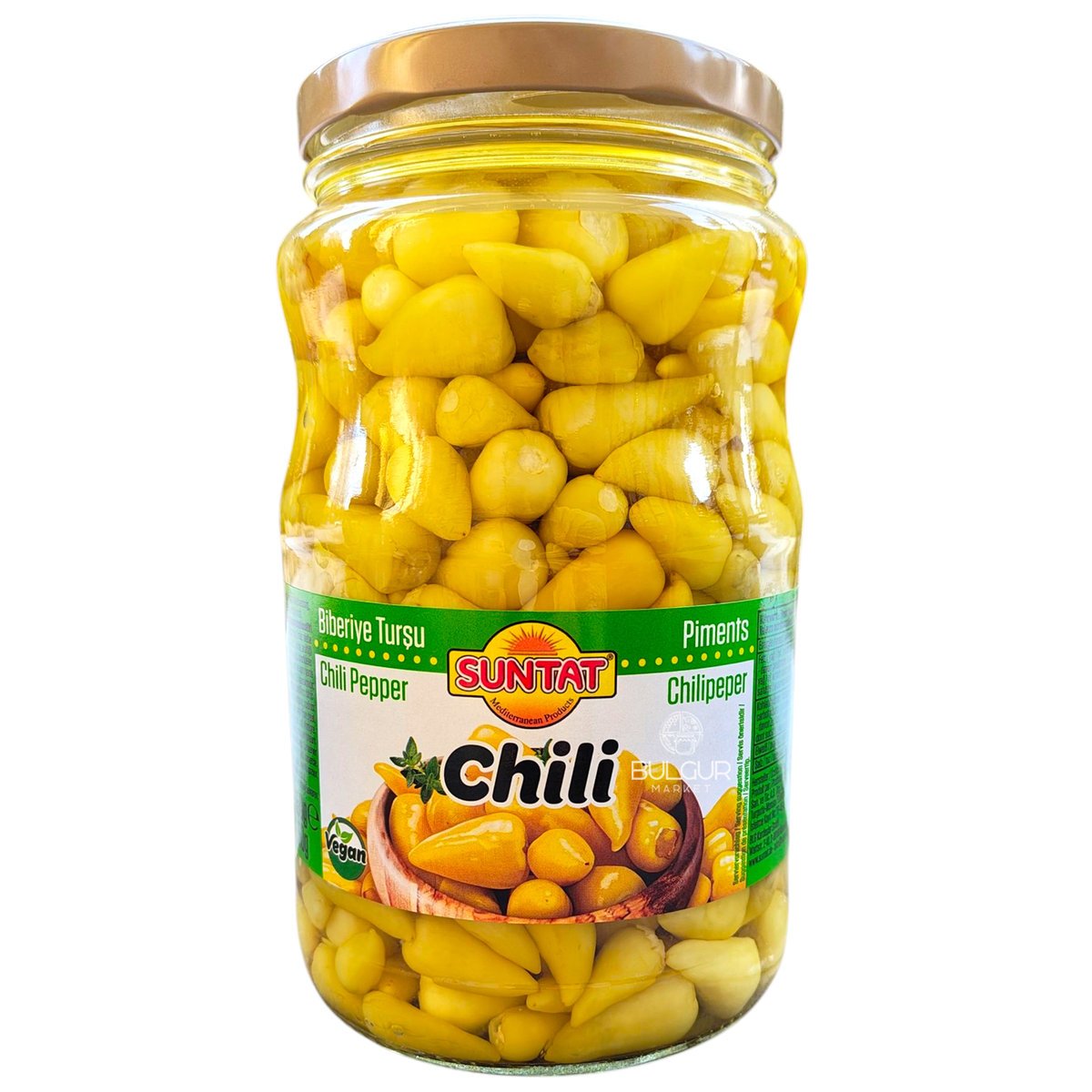 Suntat Biberye Papryczki Marynowane 1550g Pikantny