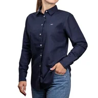 Koszule damskie - Koszula damska Tommy Jeans LADIES OXFORD SHIRT NAVY DW0DW13152424 M - miniaturka - grafika 1