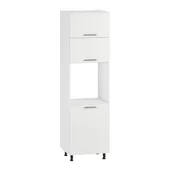 Szafki kuchenne - Szafka pod piekarnik 60 VENTO DP-60/214 biały mat - miniaturka - grafika 1