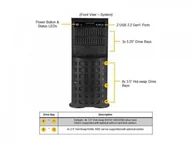 Serwery - Serwer NTT Tytan 4208S25 --- TOWER / 4U, 8 x SATA RAID 1,10,5, Xeon 4410T, 2 x 960GB SSD, 2 x 32GB RAM DDR5, 2 x LAN RJ45 - miniaturka - grafika 1
