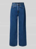 Spodnie damskie - Jeansy z 5 kieszeniami - miniaturka - grafika 1