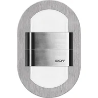 Oprawy, klosze i abażury - Oprawka RUEDA DUO LED 1,6W 4000K 10V IP66 - stal szlifowana - miniaturka - grafika 1