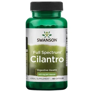 SWANSON Cilantro Kolendra siewna 60kaps - Układ pokarmowy - miniaturka - grafika 2