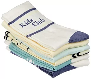 NAME IT Unisex NKNSHAE 6P skarpety, White Alyssum, 31/33 - Skarpetki damskie - miniaturka - grafika 1