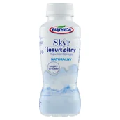 Kefiry, jogurty, maślanki - Piątnica Skyr jogurt pitny typu islandzkiego naturalny 330 g - miniaturka - grafika 1