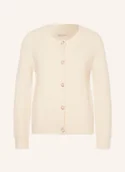 Swetry damskie - Gant Kardigan weiss - miniaturka - grafika 1