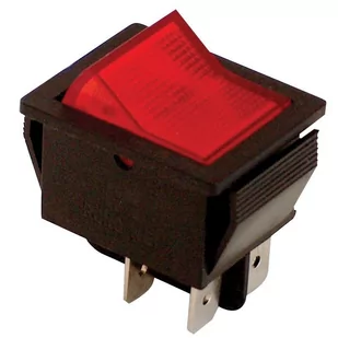 Tracon Electric Wyłącznik kołyskowy włącz-wyłącz 2-polowy TES-41 TES-41 - Wyłączniki światła i elektryczne - miniaturka - grafika 1