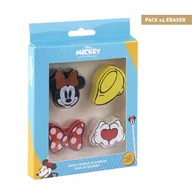 Gumki biurowe - Kemis, Gumki do ścierania Disney Myszka Minnie, 4 szt. - miniaturka - grafika 1