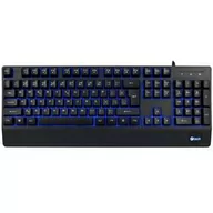 Klawiatury - C-Tech USB CZ/SK KB-104BK Czarna - miniaturka - grafika 1