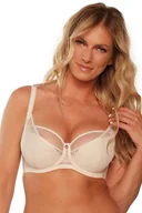 Biustonosze - Biustonosz półusztywniany Gaia 1241 Leandra beżowy - miniaturka - grafika 1