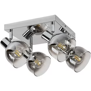 Rabalux Tarien lampa podsufitowa 4x40W chrom/przydymiony 3250 - Lampy sufitowe - miniaturka - grafika 1