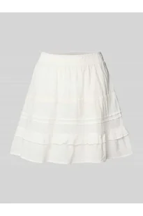 Spódnica mini o rozkloszowanym kroju z czystej bawełny model PRETTY - Vero Moda - Spódnice - miniaturka - grafika 1