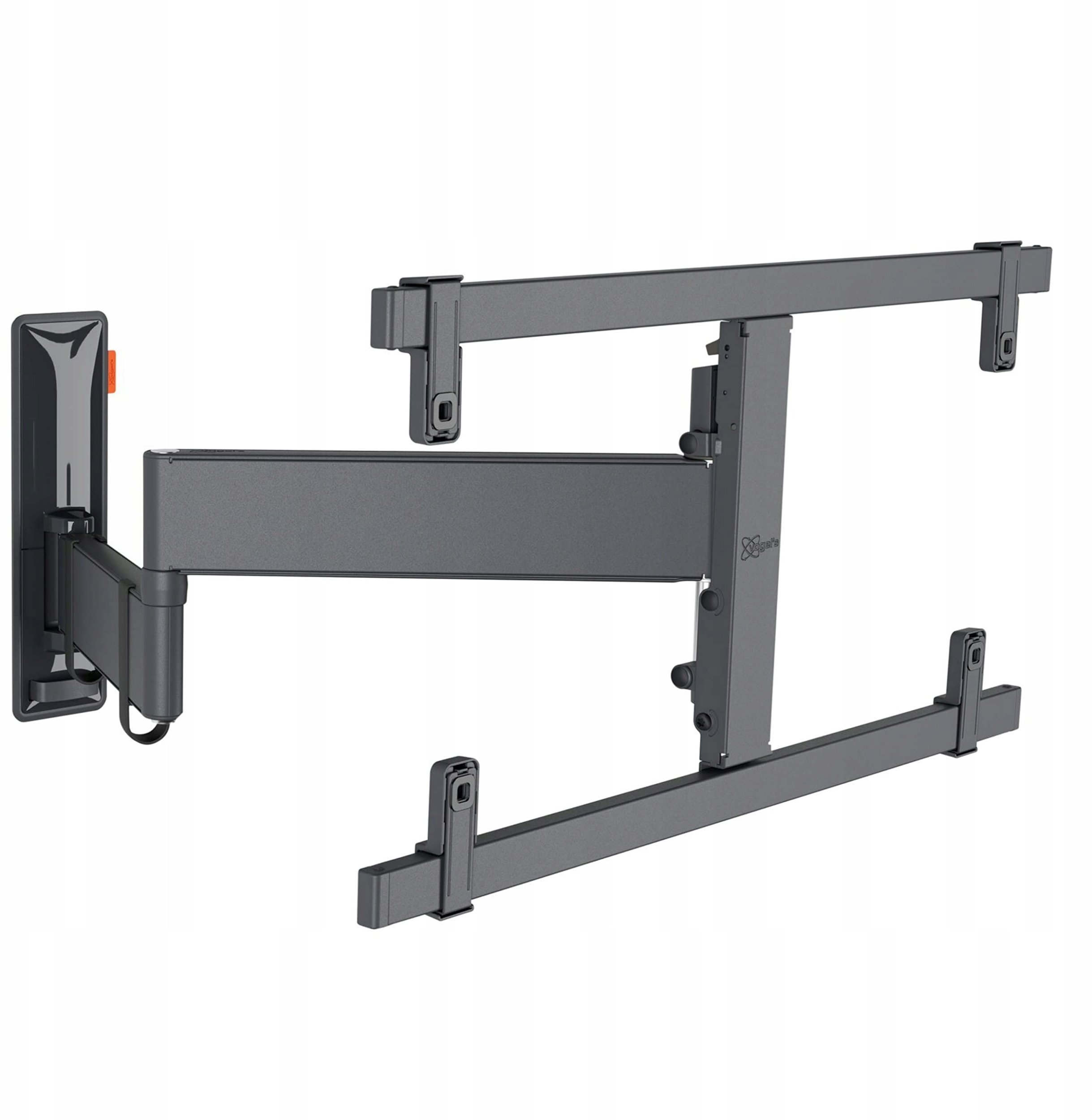 Vogel's TVM 3665 Full Motion TV-seinateline, musta