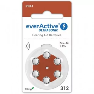 everActive 6 x baterie do aparatów słuchowych everActive ULTRASONIC 312 EVS12 - Baterie i akcesoria - miniaturka - grafika 4