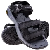 Sandały męskie - Hi-Tec, Menfi, sandały męskie, r. 46, czarny - miniaturka - grafika 1