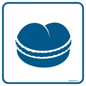 Systemy ekspozycyjne i znaki informacyjne - RA028 ZIMNY BUFET, PN - PŁYTA PCV 1MM; (300X300MM) - miniaturka - grafika 1