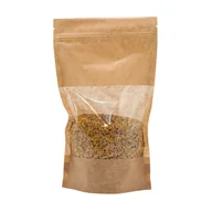 Folia, papier śniadaniowy, serwetki - Woreczki DOYPACK eko 1000 ml ze struną i okienkiem (10 szt) - wzór DOYEKO4 - miniaturka - grafika 1