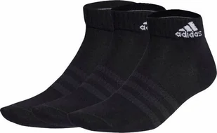 Adidas Skarpety ADIDAS czarne Thin and Light 3 Pary S - Skarpety termoaktywne - miniaturka - grafika 1