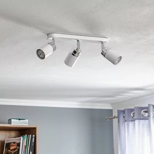 Luminex Spot Reno white/chrome 3 5138 - Lampy sufitowe - miniaturka - grafika 4
