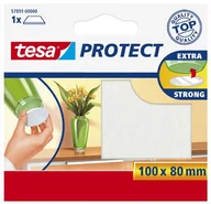 Inne akcesoria elektryczne - Tesa Podkładka filcowa Protect 57891-00000-00 DxS) 100 mm x 80 mm biały 1 szt - miniaturka - grafika 1